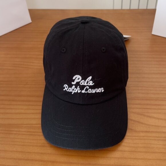 Black Polo Baseball Cap - Picture 1 of 8